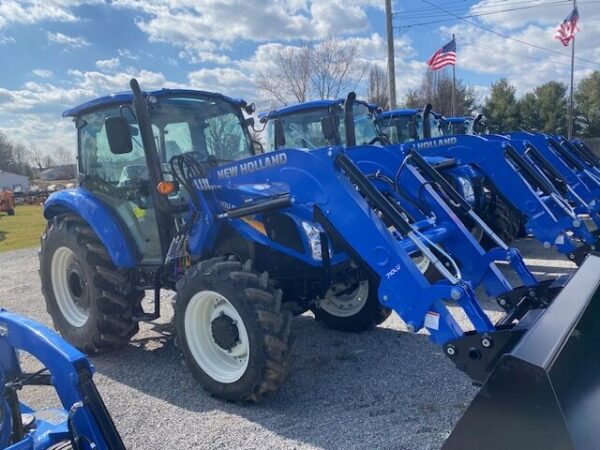 New 2023 New Holland Powerstar 75 Deluxe Cab 4WD Tractor, Loader